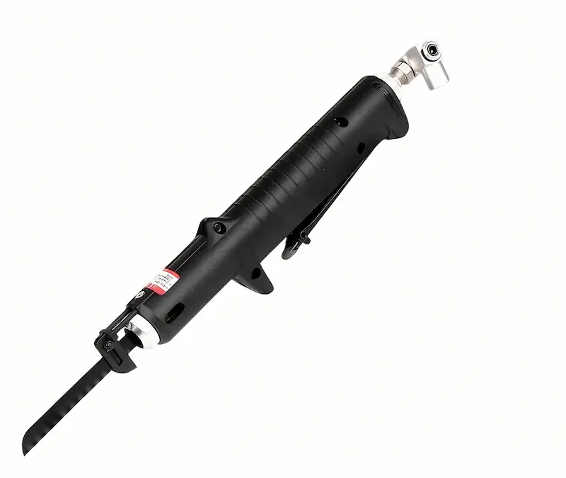 Huien Industrial Pneumatic Saw | Vibration-Reduction Air Saw for Metal Sheet & Composite Cutting